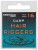 10kom - Udice Bez Kontrakuke Drennan Carp Hair Riggers Barbless Vel. 12