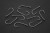 10kom - Udice Gemini Long Shank Hooks