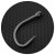 10kom - Udice Gemini Short Shank Hooks