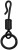 10kom - Vrtilica Avid Carp Outline QC Ring Swivel Veličina 11