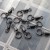 10kom - Vrtilica Avid Carp Outline Ring Swivel Veličina 11