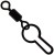 10kom - Vrtilica Gardner Covert PVA Bag Swivel