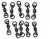 10kom - Vrtilica UnderCarp Double Ring Swivel