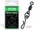 10kom - Vrtilica Zfish Quick Change Ring Swivel Matt Veličina 8