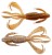 10ks - Gumena Mamac Keitech Crazy Flapper 2,4" 6,2cm 2,1gr Zlatni Goby (BA-Edition)