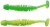 10ks - Gumová nástraha Berkley PowerBait Power Leech 6 cm Spring Green/Sunshine Yellow