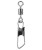 10ks - Karabinka s Obratlíkem Korum Link Swivels XL 10ks - Karabinka s Obratlíkem Korum Link Swivels XL