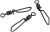 10ks Karabinka S Obratlikom Skeater T-Snap Rolling Swivel L