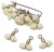 10ks - Obrtnik Aquantic Swivel with Stopper Fluo Pearl L