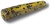 10ks - Převleky Anaconda Tapered Tail Rubbers Jungle Zelená