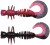 12kom - Gumeni Mamac Berkley PowerBait Power Curly 4cm Salmon Egg Red/Black