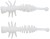 12kom - Gumeni Mamac Berkley PowerBait Power Larvae 4cm Milky White