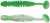 12kom - Gumeni Mamac Berkley PowerBait Power Leech 5cm Spring Green/White