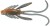 12kom - Gumeni Mamac Berkley PowerBait Power Nymph 3cm Smoke Orange