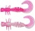 12ks - Gumená Nástraha Berkley PowerBait Power Curly 4cm Pink/White