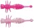 12ks - Gumená nástraha Berkley PowerBait Power Larvae 40mm Pink/White