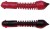 12ks - Gumová Nástraha Berkley PowerBait Power Pillar 4cm Salmon Egg Red/Black