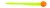 13ks - Smáčik Berkley PowerBait Floating Mice Tails 8cm Orange Silver/Chartreuse