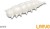 15kom - Gumeni Mamac Delphin LARVO Cheese 3cm 0,5gr White