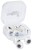 15kom - Staklene perlice s okom Doiyo White 6mm