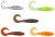 17kom - Gumeni Mamac Iron Claw Drop Stuff Grub Tail 4,5cm
