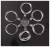 18kom - Gumeni prstenovi Anaconda Invisible Bait Bands