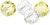 20kom - Perlice Westin Glass Beads 6mm UV Fluo