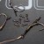 20kom - Vrtilica Avid Carp Outline Micro Ringed Hookbait Swivel Veličina 19