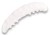 20ks - Gumena Mamac Crazy Fish MF H-Worm Pl floating Sir Bijela 2,8cm