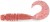 22kom - Gumeni Mamac Haibo EASOO Grub 5cm 1gr Crystal Pink
