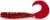 22kom - Gumeni Mamac Haibo EASOO Grub 5cm 1gr Red
