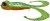 2kom - Gumeni Mamac Gunki Bull Frog 10cm 16,1gr