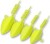 2kom - Jig glava Black Cat Fluo Žuta 36gr