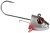 2kom - Jig glava Mikado Jaws Vertical Vel. 5/0