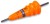 2kom Podvodni Plovak Uni Cat Power Cone Lifter Red 20g