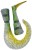 2kom - Rezervni repovi Gunki Grouper S Blue Gill GB