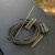 2kom - Set završnih montaža Avid Carp Outline Lead Clip tungsten cijevi komplet