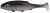 2ks - Gumena Mamac Mikado Real Fish 15cm Plavi Blek