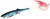 2ks - Gumová Nástraha Mikado Sicario Pike Tail 18cm Bleeding Blue