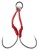 2ks - Pomocný Háčik Savage Gear Bloody Assist Hook SJ Double #2/0 2ks - Pomocný Háčik Savage Gear Bloody Assist Hook SJ Double #2/0