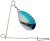 2ks - Spinnerbait Abu Garcia Beast Insta-Spinnerbait Plavi Haring