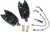 2x Signalizator NGT Bite Alarm VX2 + 2x Lančani indikator + 2x Baterija