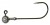3 kom - Jig glava Gunki Round Pike Natural Težina 15gr