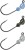 3 kom - Jigova glava Baby Squadron Swimbait Jig Heads 7,1gr Silver Bling 3 kom - Jigova glava Baby Squadron Swimbait Jig Heads 7,1gr Silver Bling