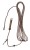 3kom - Gardner Predvezi Camflex Helicopter Leadcore Leaders 35lb 1,5m Brown