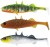 3kom Gumeni mamac Westin Stanley The Stickleback Shadtail 7,5cm 4gr Dark Water Mix 10