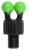 3kom - Isječak za Najlon Fox Black Label Bobbin Clip - Green