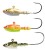 3kom - Jig glava Berkley PowerJig Deep Jig 3/0 10,5g Fluo Orange/Yellow