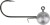 3kom - Jig glava Mikado Classic Jig BN 15gr Veličina 5/0
