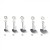 3kom - Jig glava Savage Gear Punch Rig Heads
